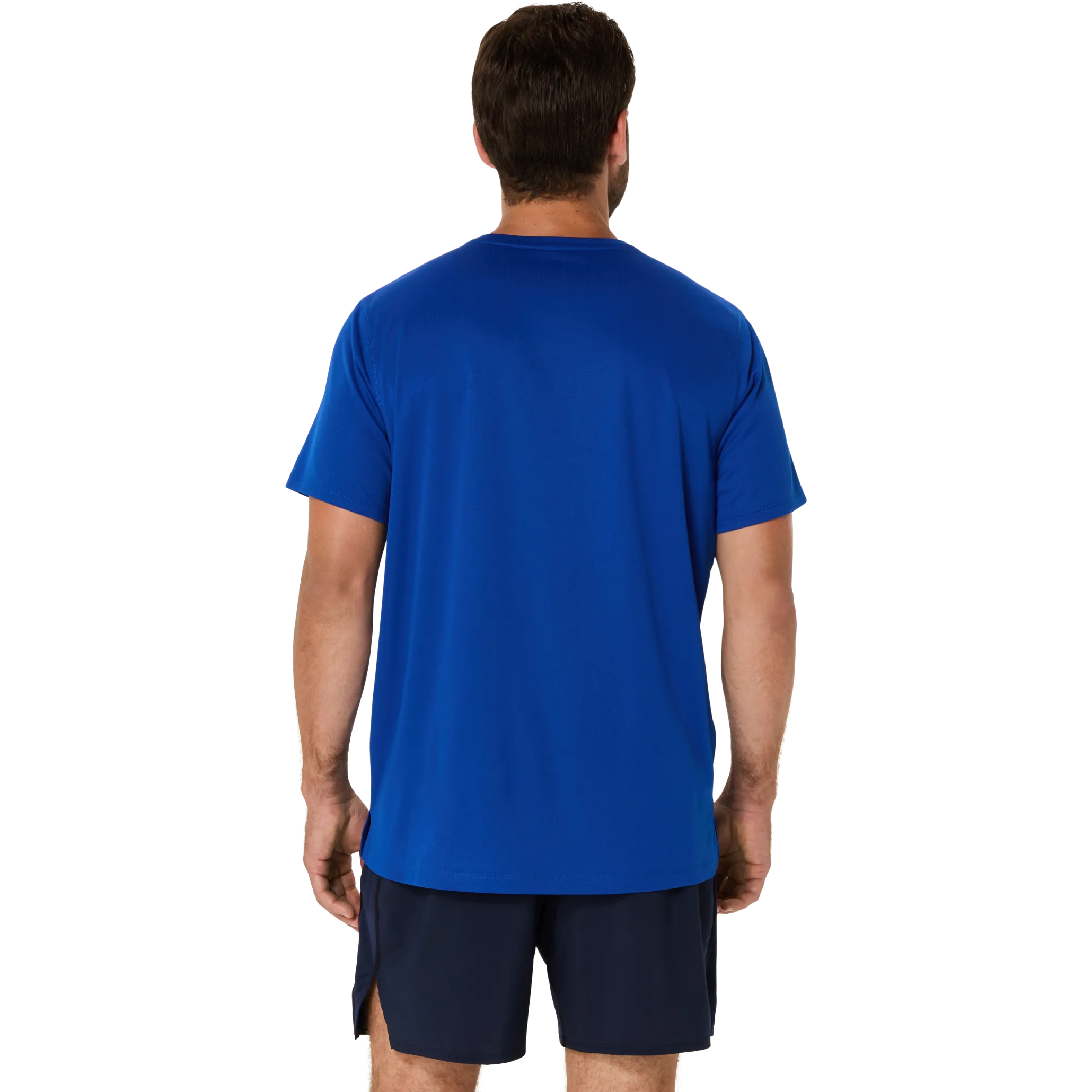 Asics Ms Asics Core Ss Top Asics Blue