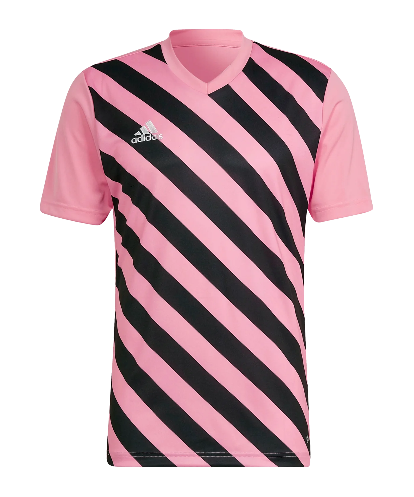 adidas Entrada 22 GFX Trikot Rosa Schwarz