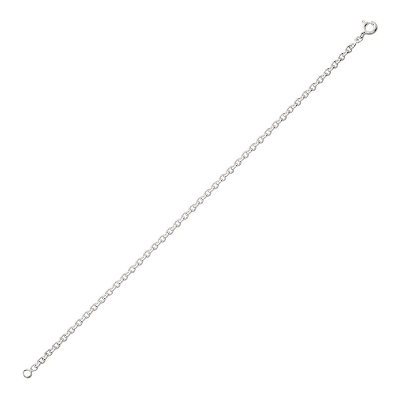 Chaîne femme 45 cm - Forçat rond - Argent 925 - Largeur 2.75 mm