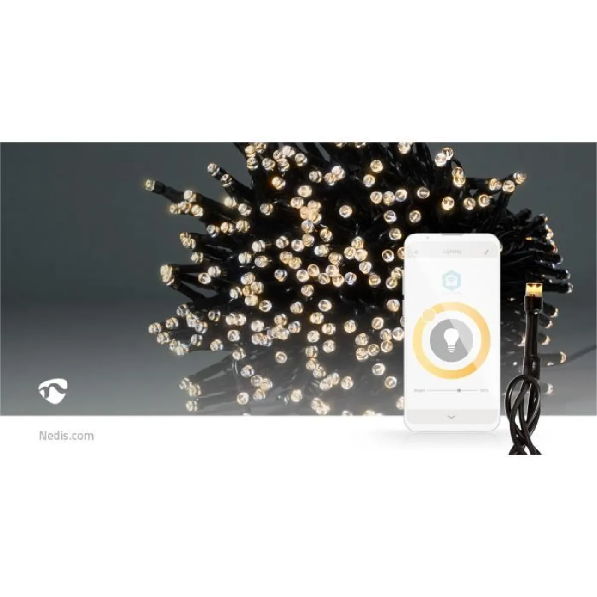 Nedis Guirlande Décorative LED SmartLife 20m