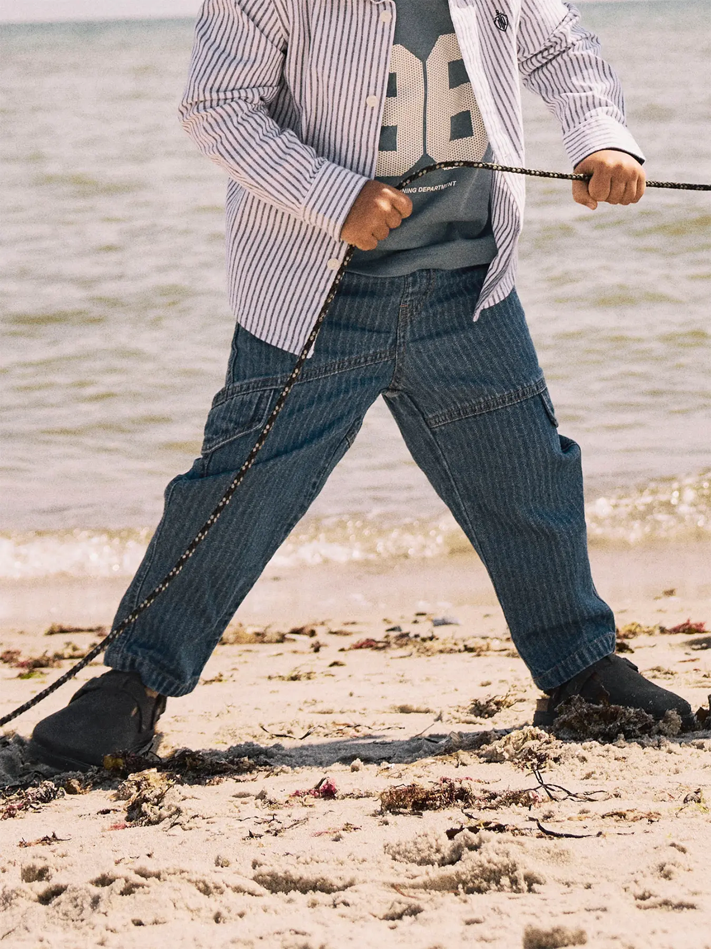 Ben Tap Stripe Jeans