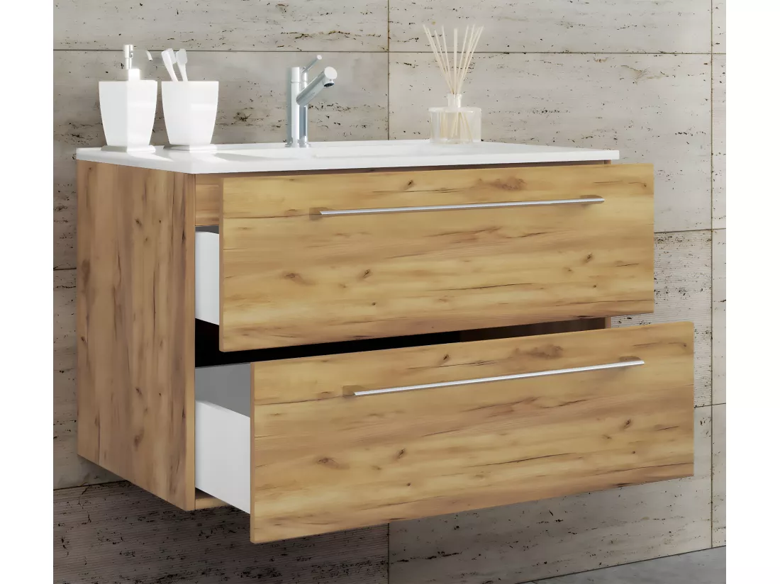 Plan de toilette 2 pièces Lavabo Badinos 2