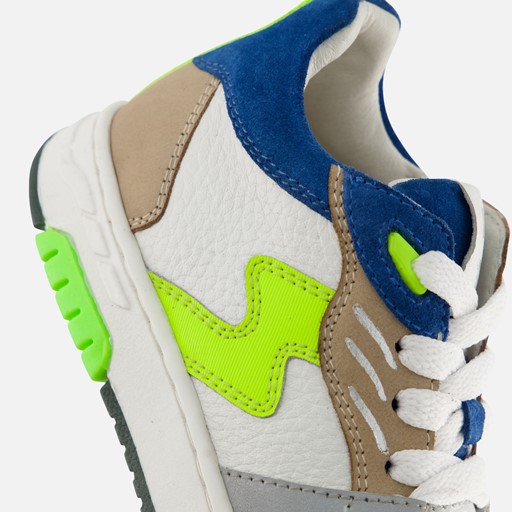 Muyters Sneakers blauw Leer