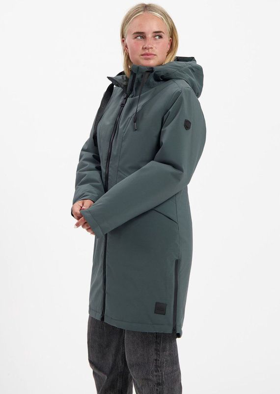 Kjelvik - Else XG - Dames Outdoorjas - Groen - Gewatteerd - Waterafstotend