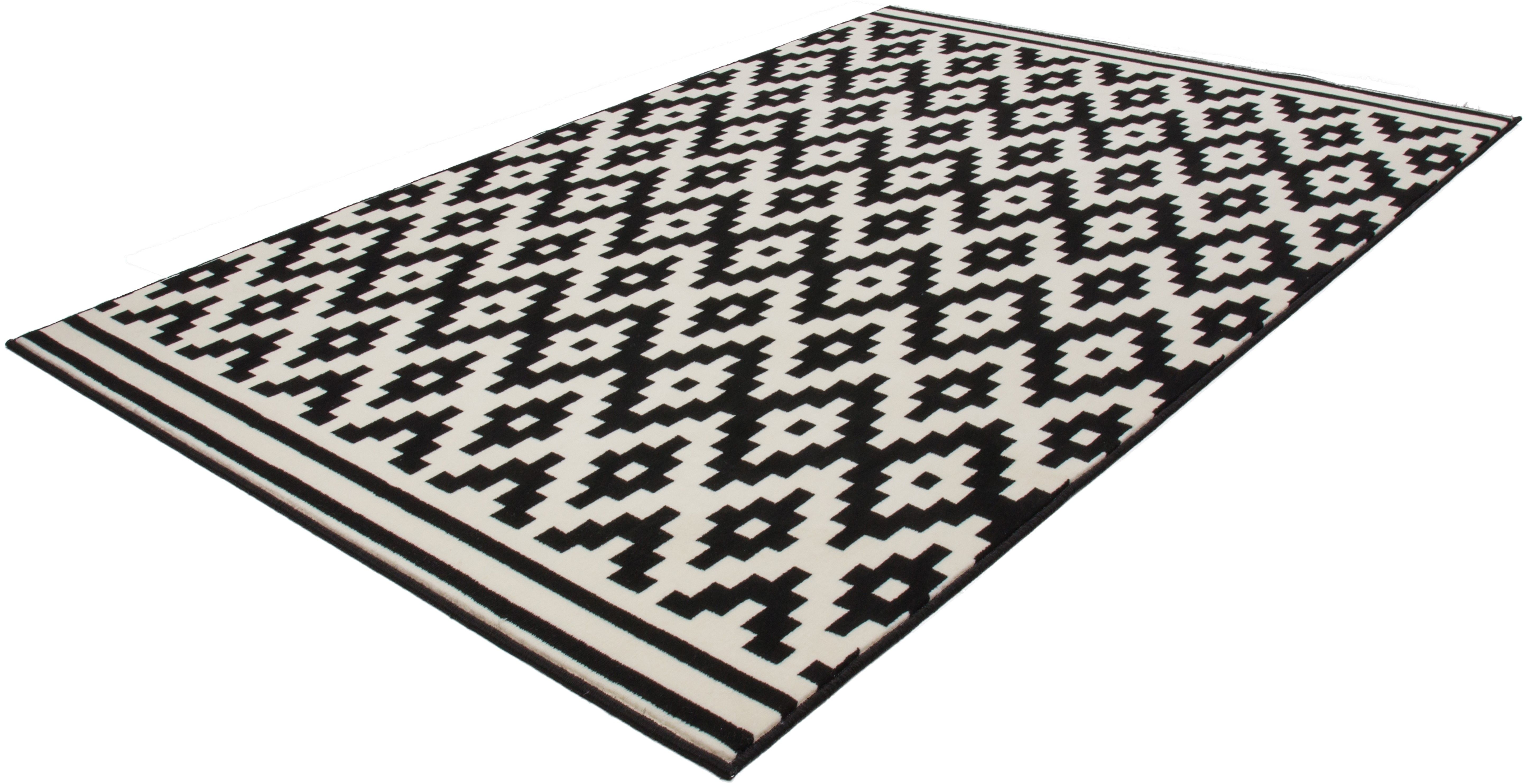Vloerkleed 300 Zwart Wit Now!