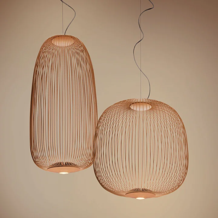 Foscarini - Spokes LED-Pendelleuchte 2, weiss