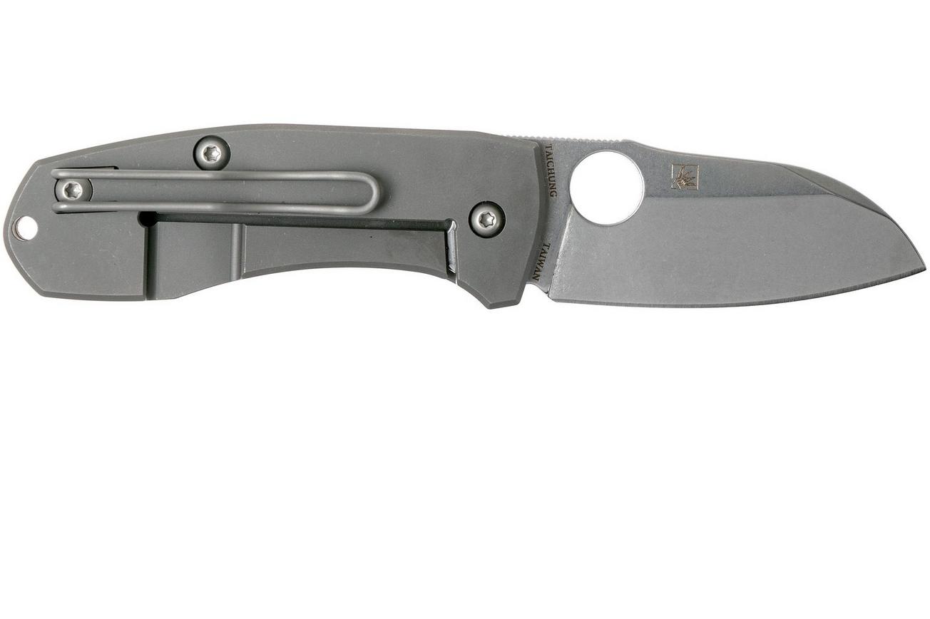 Spyderco Techno 2 C158TIP2 zakmes, Marcin Slysz design