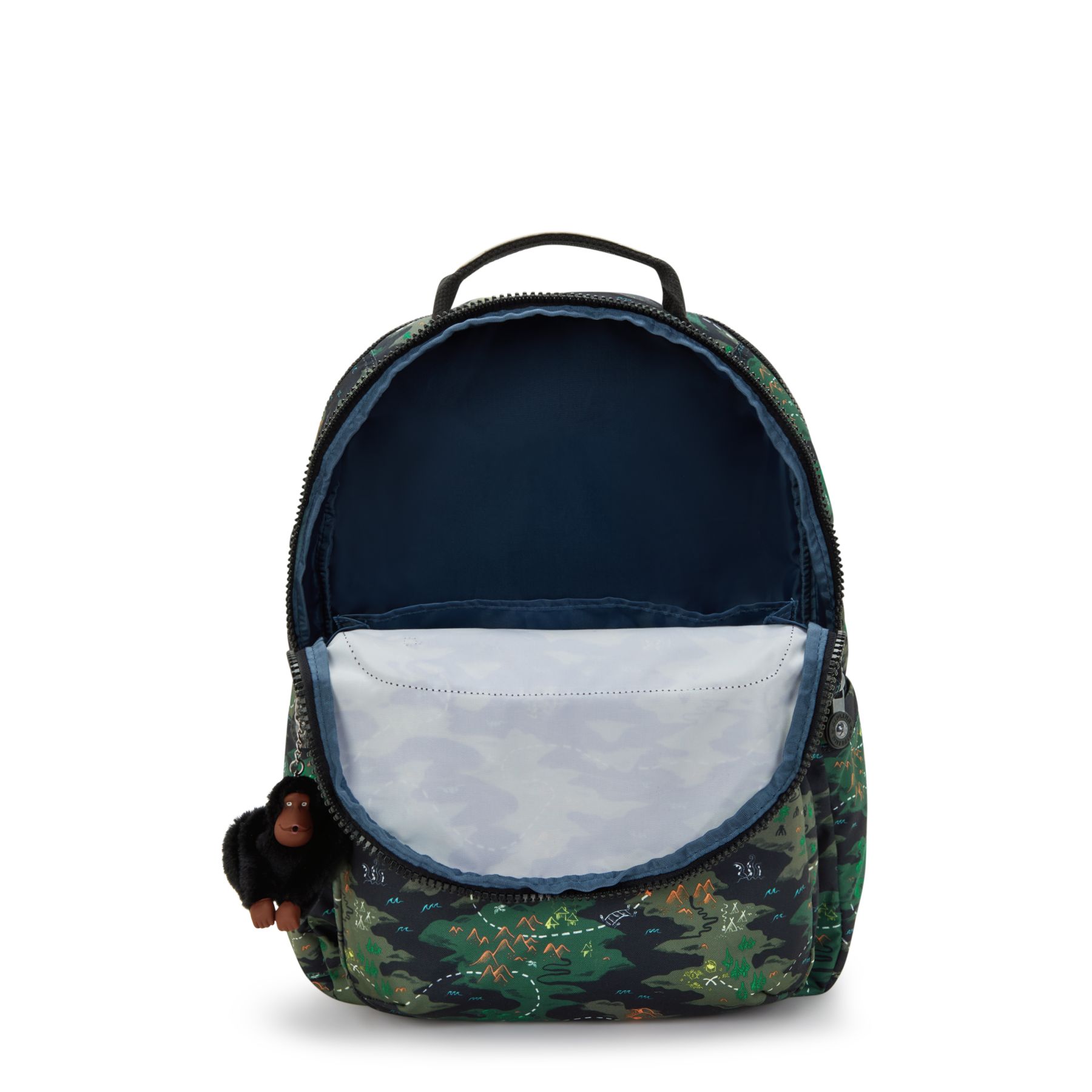 SEOUL LAP Grand sac à dos avec compartiment séparé pour ordinateur portable - Camo Treasure