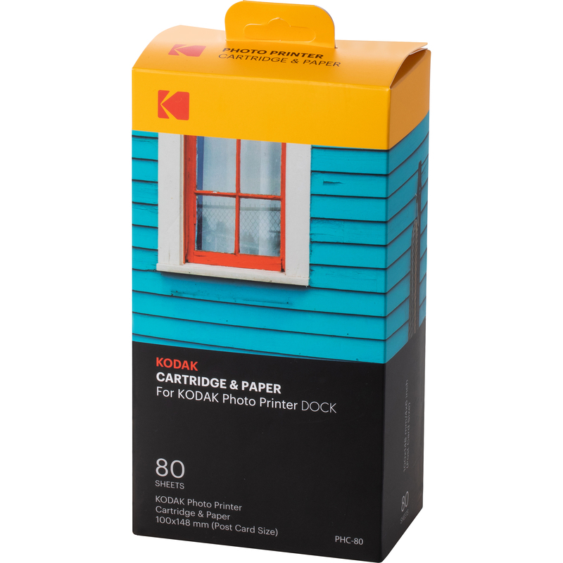 Kodak Film für Post Card Printer, 80 Stk.