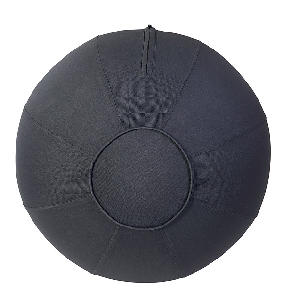 Ballon d'assise ergonomique noir Alba