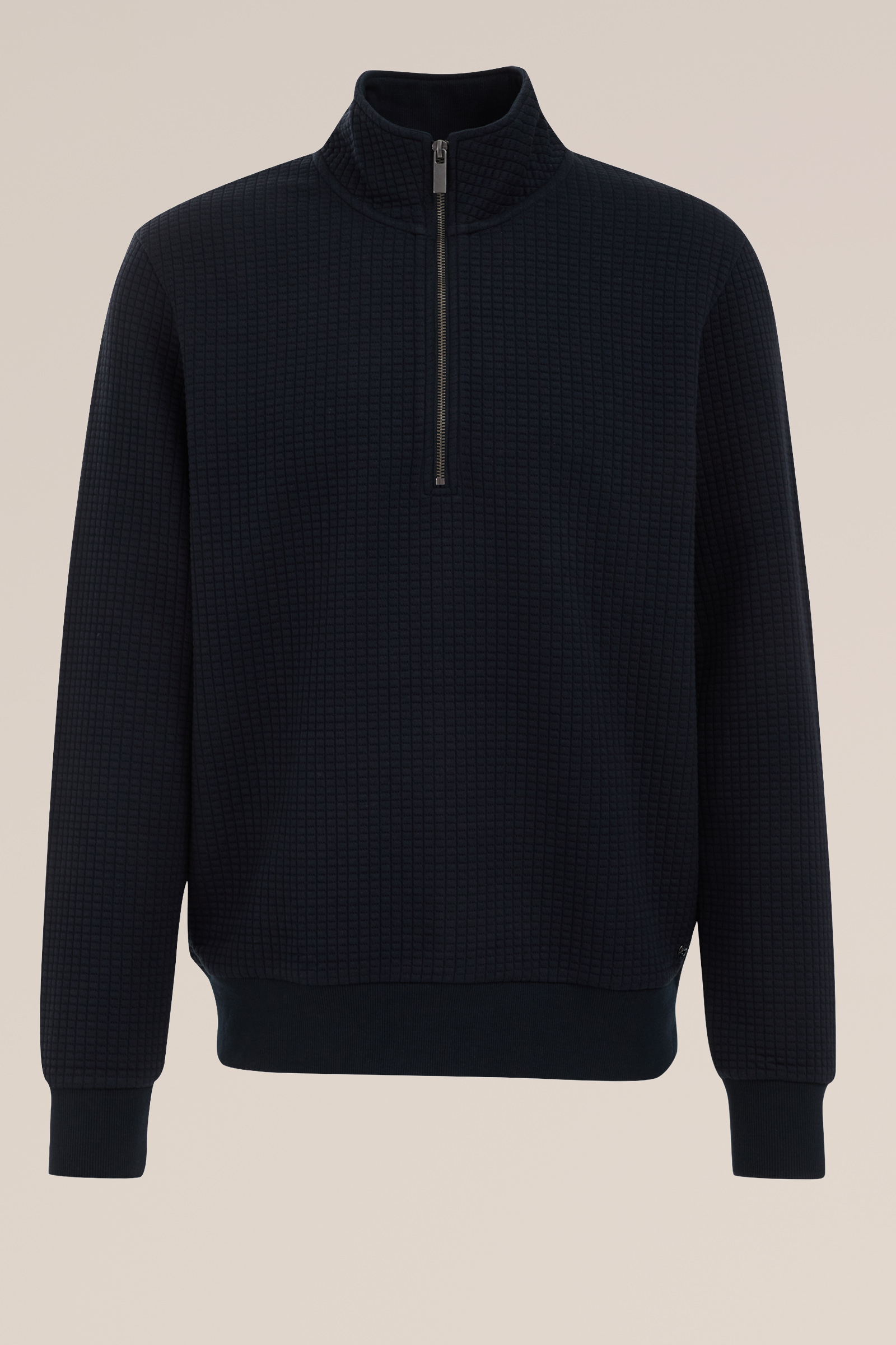 sweater met rits WE Fashion Donkerblauw