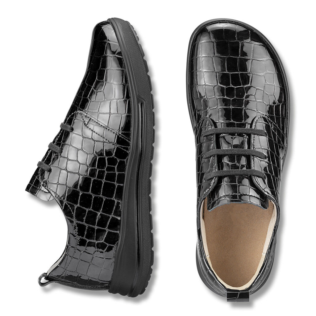 DAMEN - Sneaker NICOLE schwarz Lack
