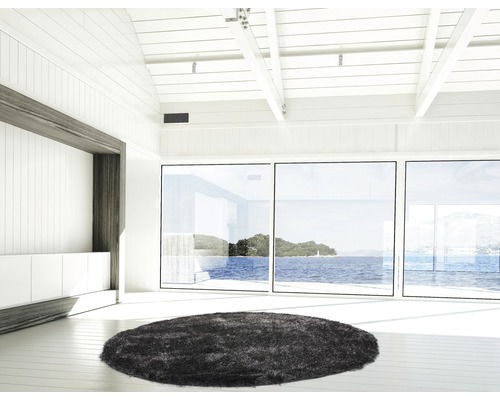 Tapijt Highlight 400 antraciet Ø 120 cm