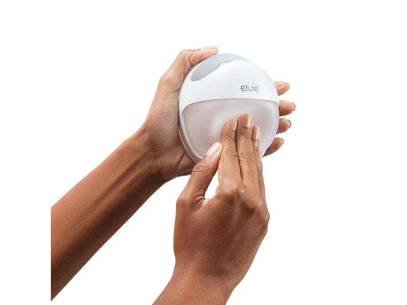 Elvie Milchauffänger Curve Manuell Elvie Curve um überschüssige Milch aufzufangen