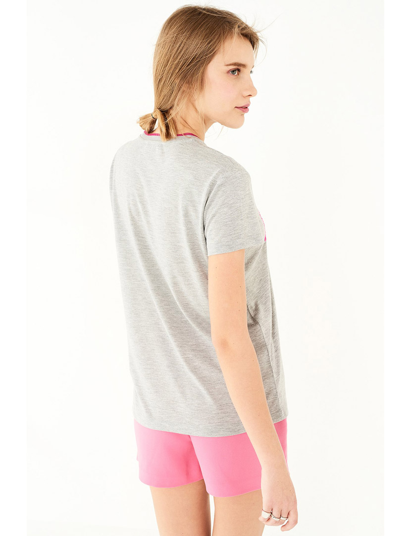 Gray Women's T-Shirt