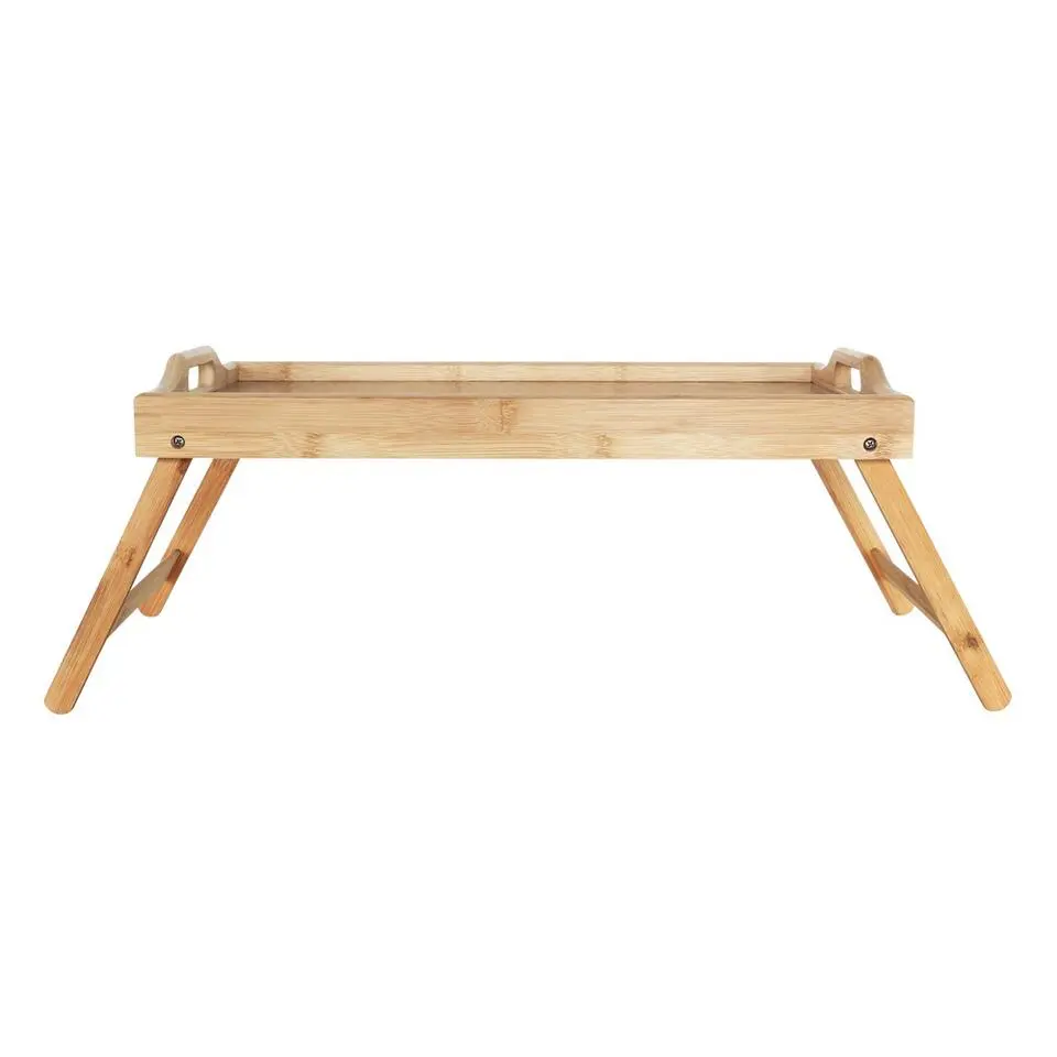 Bamboe bedtafel inklapbaar