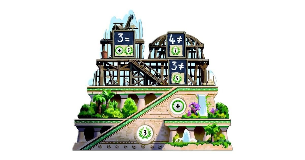 Asmodee7 Wonders: Architects Bordspel  (Nederlands, 2 - 7 spelers, 25 minuten, Vanaf 8 jaar)