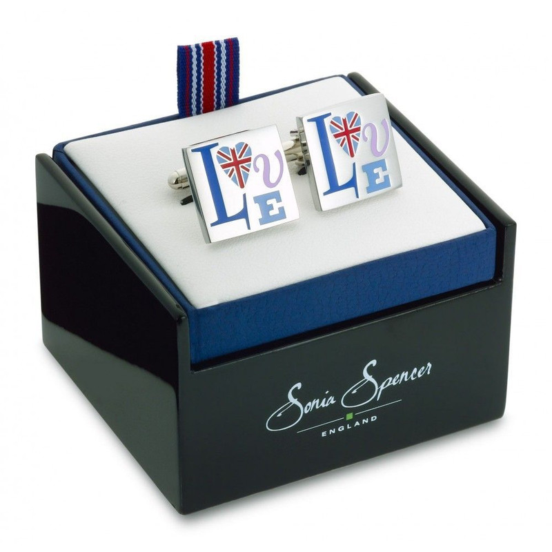 Boutons de manchette, Love UK, GB Collection