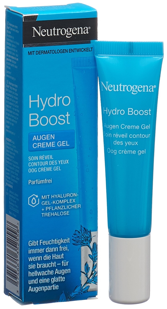 Neutrogena Hydro Boost Aqua Augen Crème Gel Gel Creme Tb 15 ml