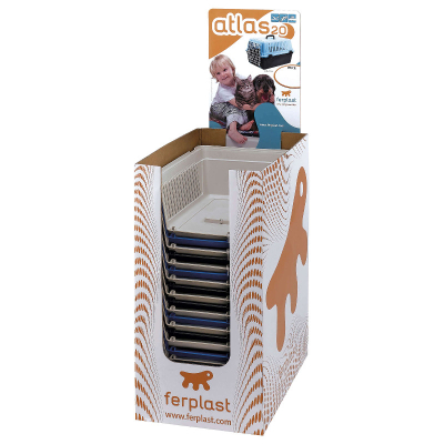 Ferplast Transportbox Atlas EL für Hunde oder Katzen