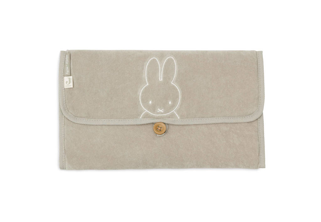 Te dunbadstof verschoningsmat Miffy Olive Green