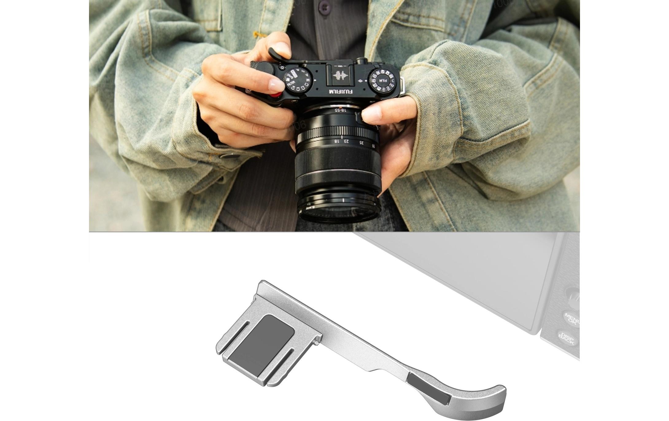 Thumb GripErgonomischer Daumengriff für X-M5 Silver