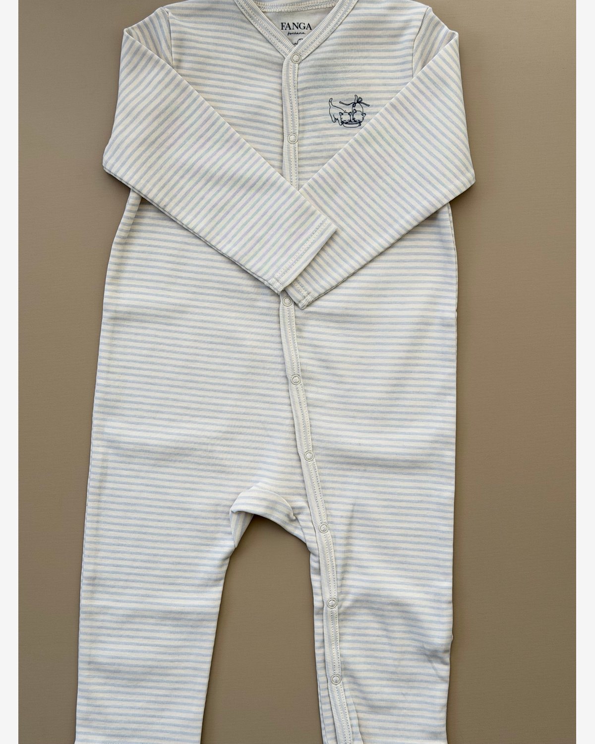 Heldress / Babypysj – 100% Øko Bomull | Fio Onesie