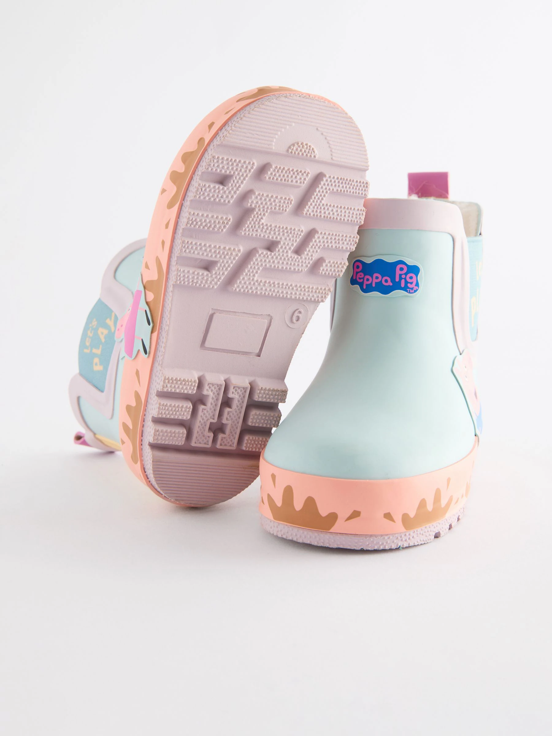 Peppa Pig Blauw - Chelsea regenlaarzen met personage
