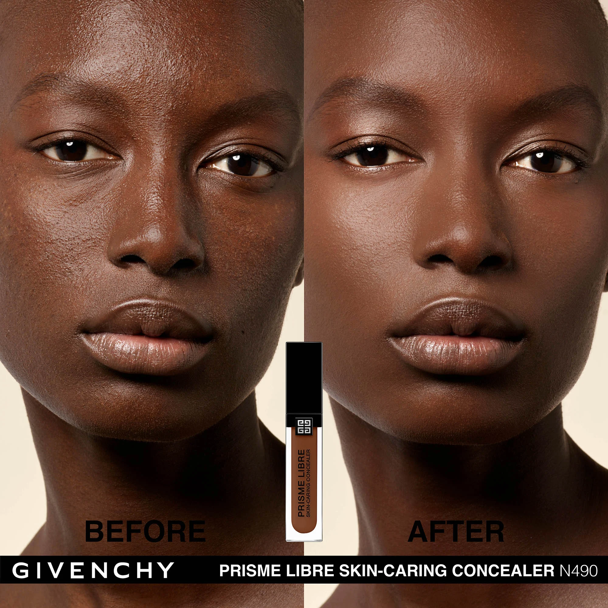 PRISME LIBRE SKIN-CARING CONCEALER Le correcteur soin multi-usage |- N490