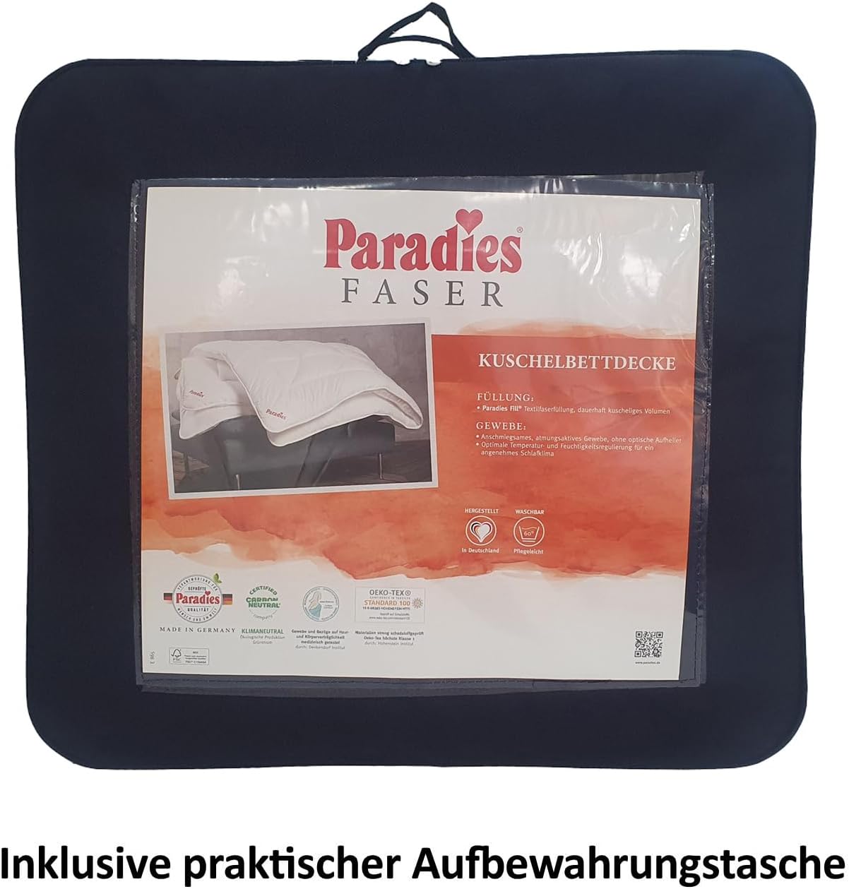 PARADIES Winterbett Halia (BL 135x200 cm) BL 135x200 cm weiß Bettdecke