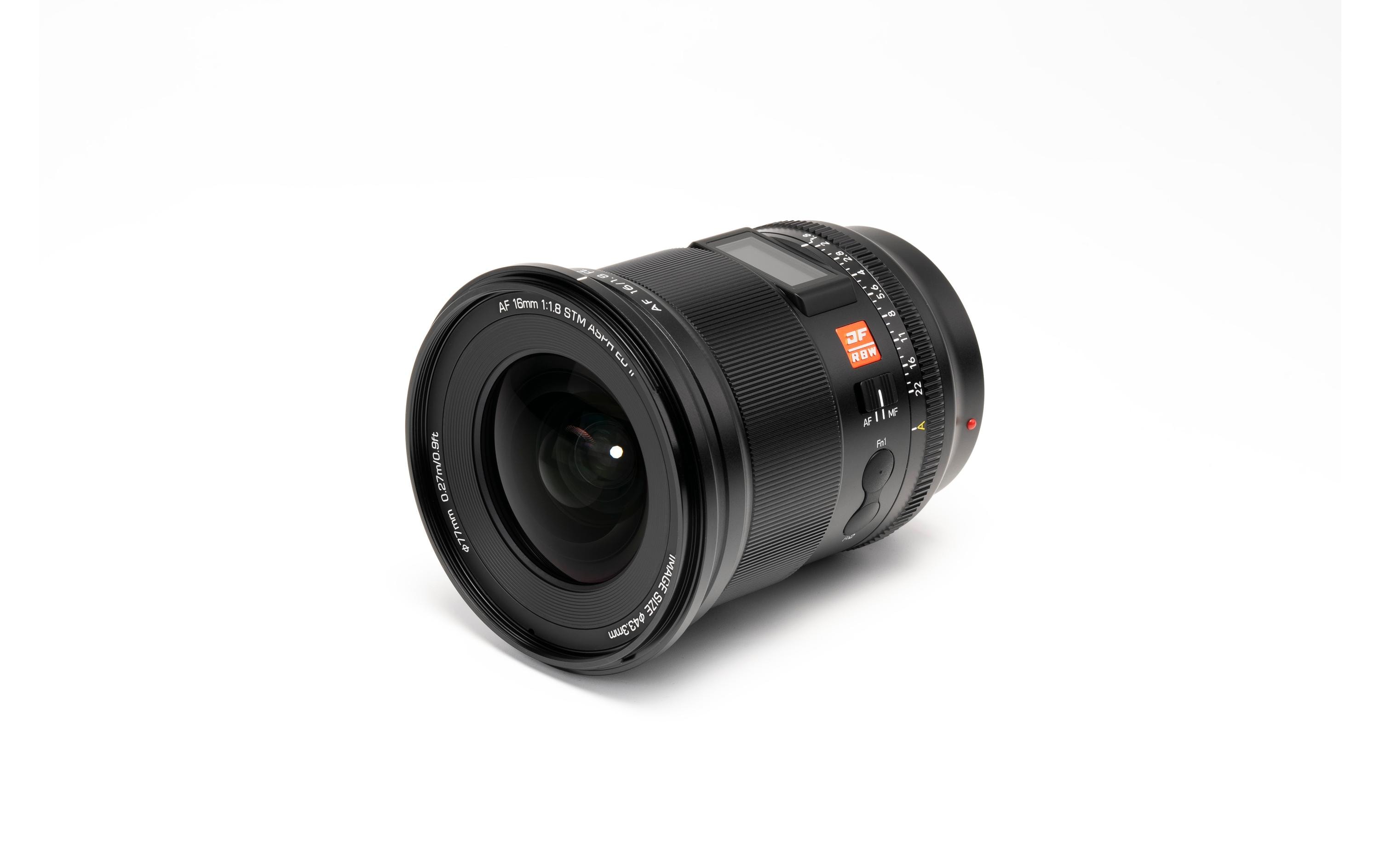 Festbrennweite AF 16mm F/1.8 – Sony E-Mount<br>Vollformat-Objektiv mit grosser Blende und Ultraweitwinkel-Autofokus