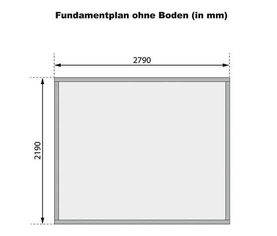 Karibu Gartenhaus mit bepflanzbarem Dach, 28 mm »Nature 3«