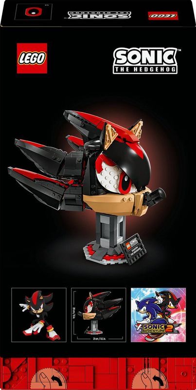 LEGO - Shadow the Hedgehog - Bouwset - Multikleur - Kunststof
