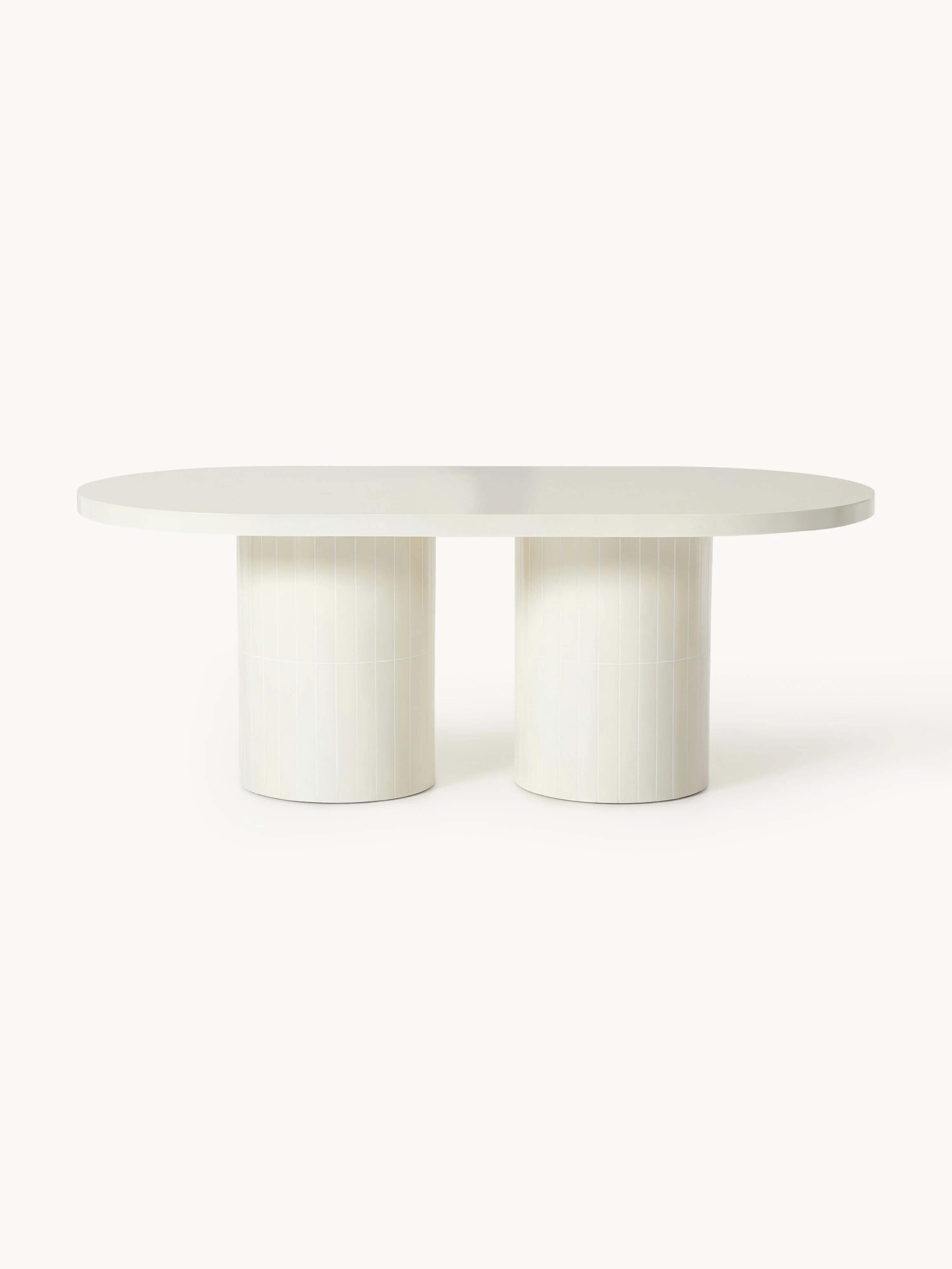 Ovale tuintafel Saya, 200 x 100 cm