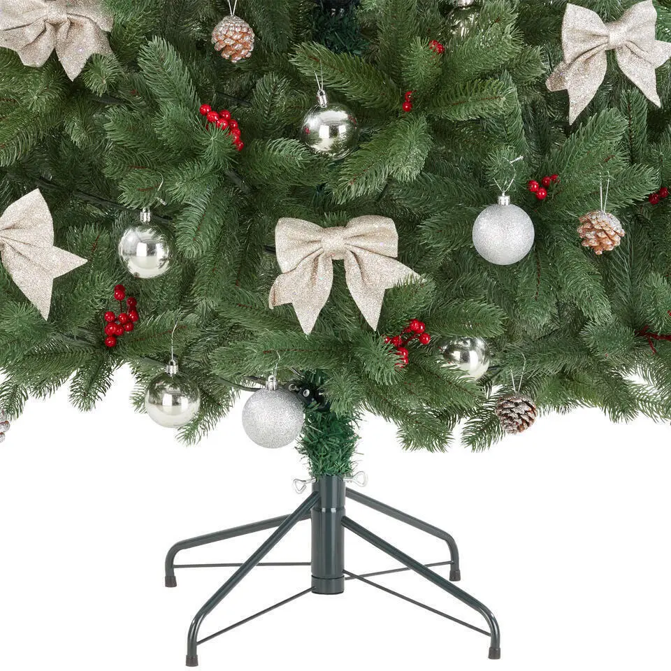 tectake Kunstkerstboom Dancer met spuitgietnaalden, Groen