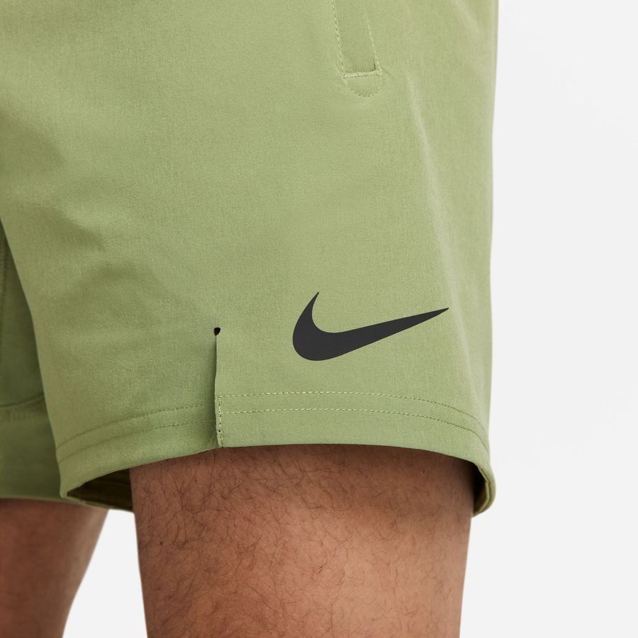 Nike Pro Short d'Entraînement Dri-FIT Flex - Vert/Noir