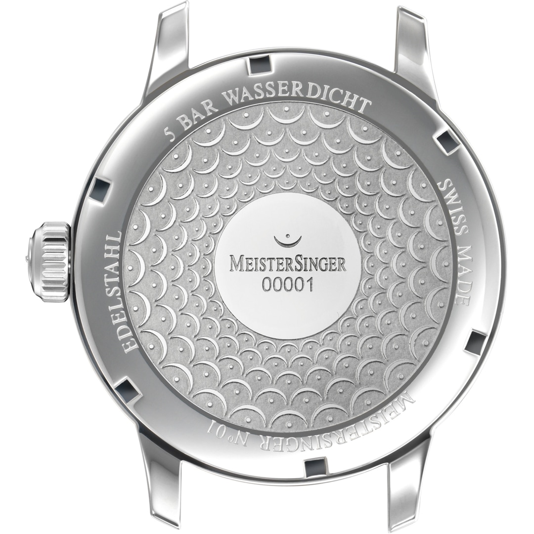 MeisterSinger N°01 Elfenbein Ø 43mm