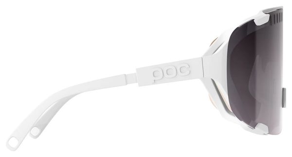 Lunettes Poc Devour Hydrogen White / Clarity Trail Partly Sunny Silver