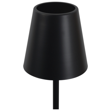 KARWEI vloerlamp Ivy zwart ø18x120cm