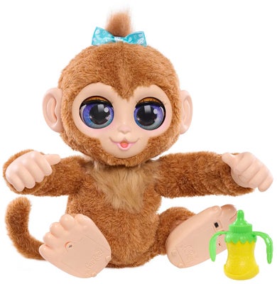 FurReal Peanut The Playful Monkey Interaktiv Ape 38 cm