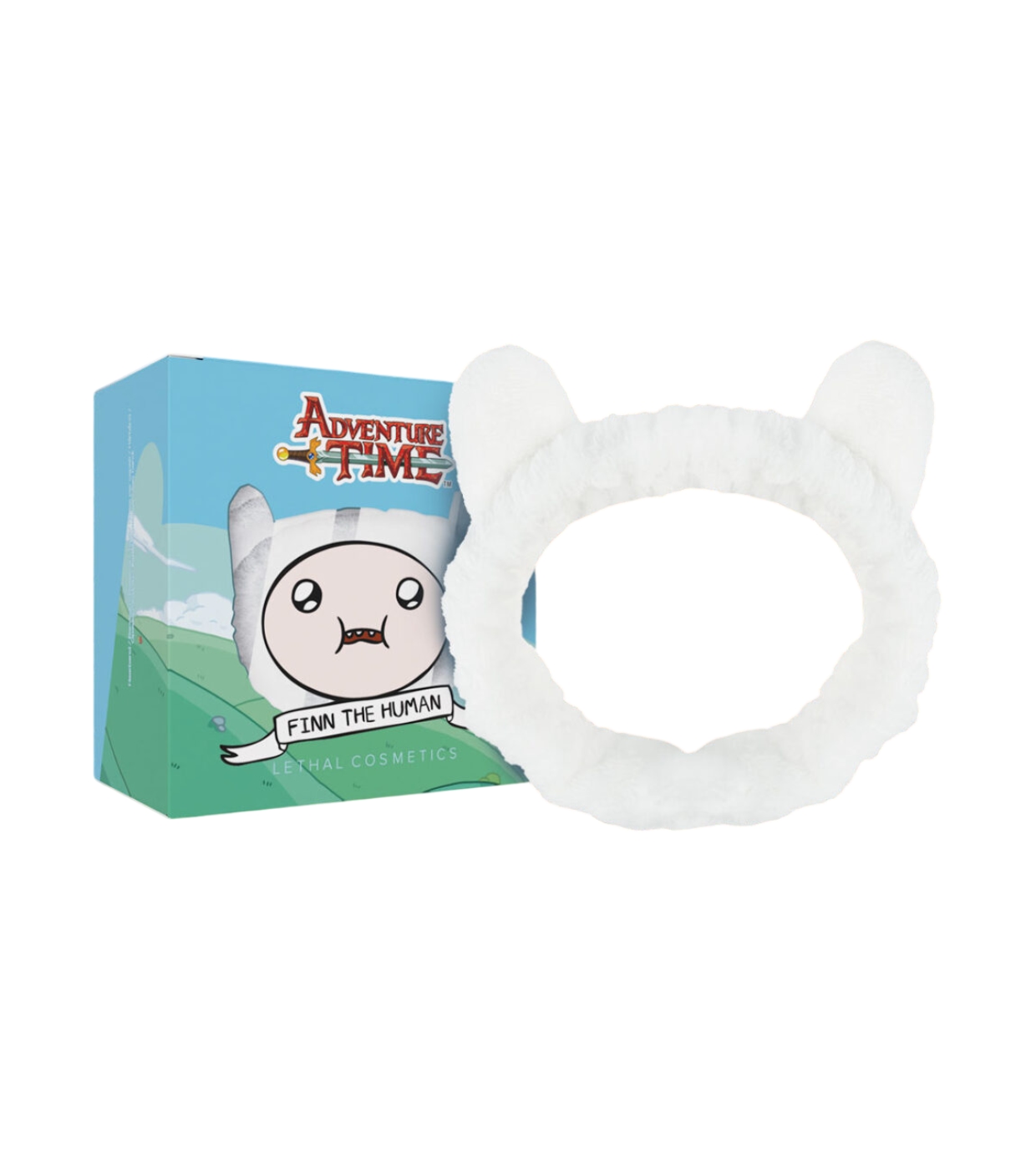 Lethal Cosmetics - *Adventure Time* - Faixa de Cabelo Finn The Human