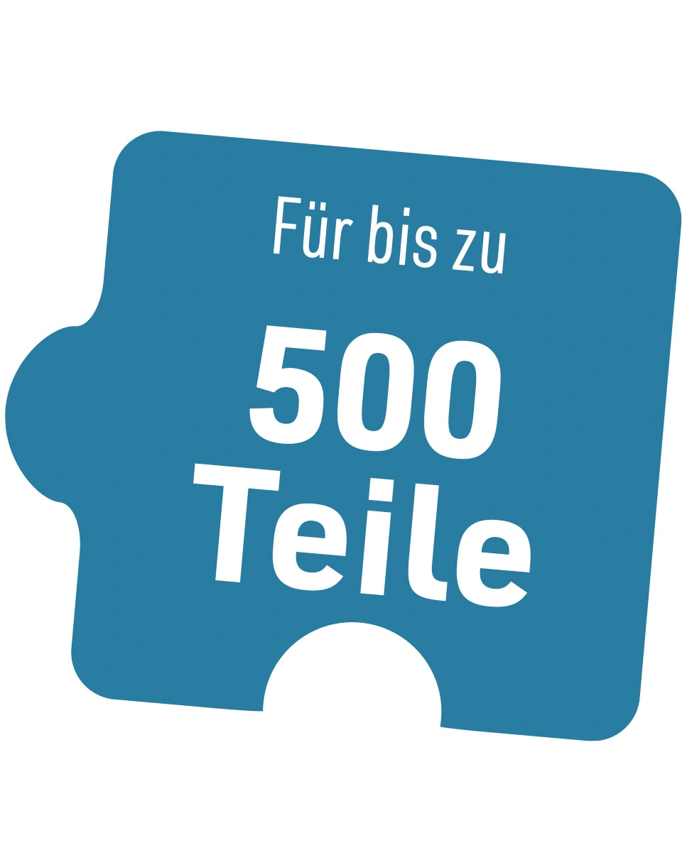 Puzzle-Tisch mit 4 Laden für Puzzles bis 500 Teilen