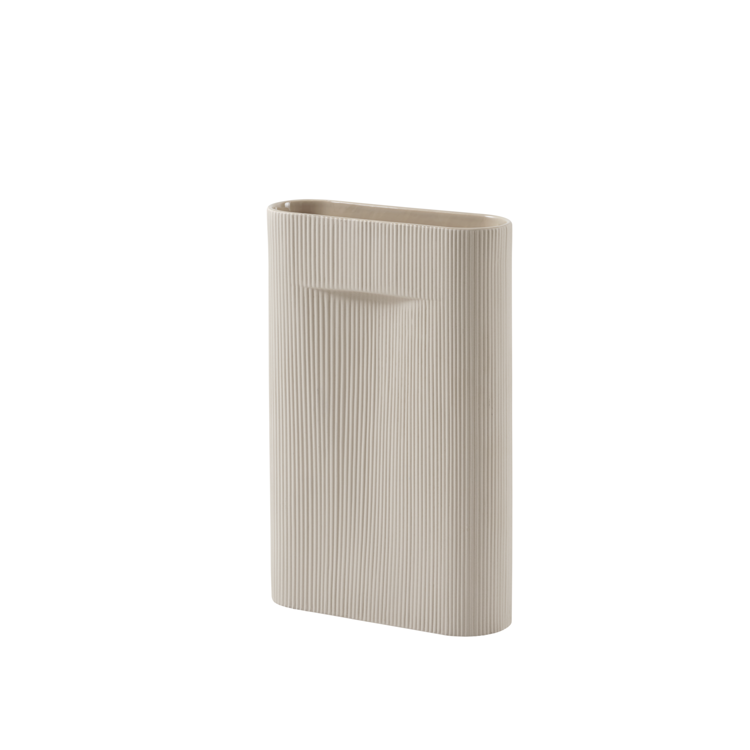 TA Ridge Vaas Beige groot
