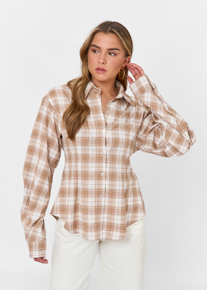 Daisy blouse beige