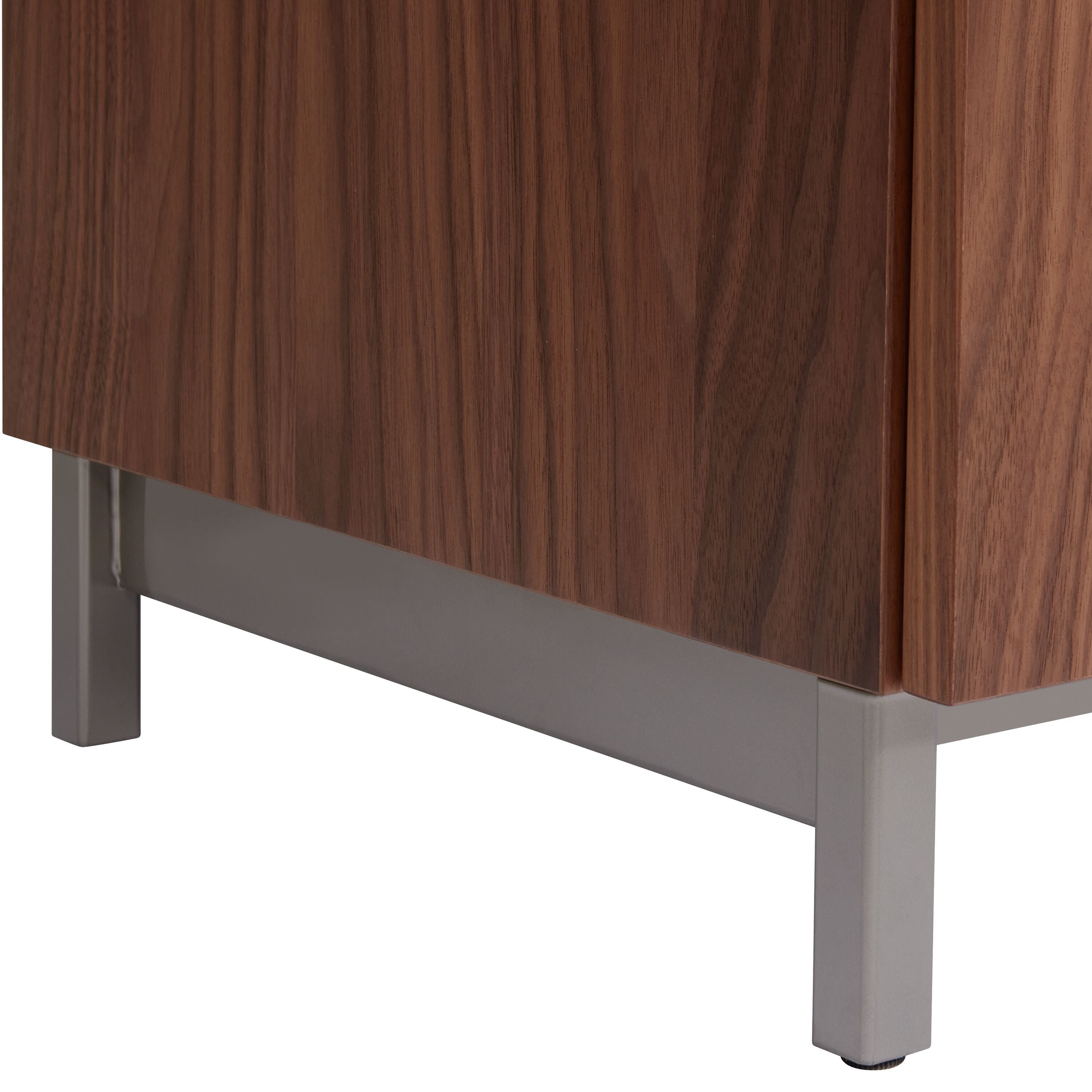 TILL Sideboard - Nussbaum / B: 112.0 cm x T: 41.0 cm x H: 67.0 cm