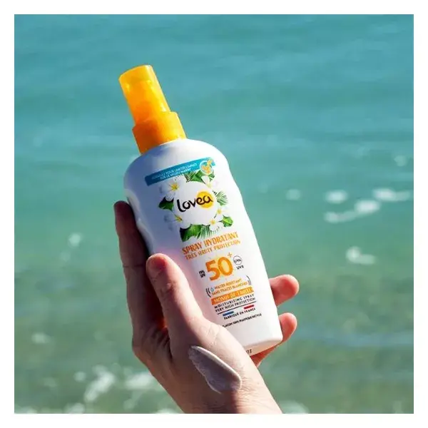 Lovea Protetor Solar Spray Hidratante Monoi de Tahiti FPS50+ 150ml