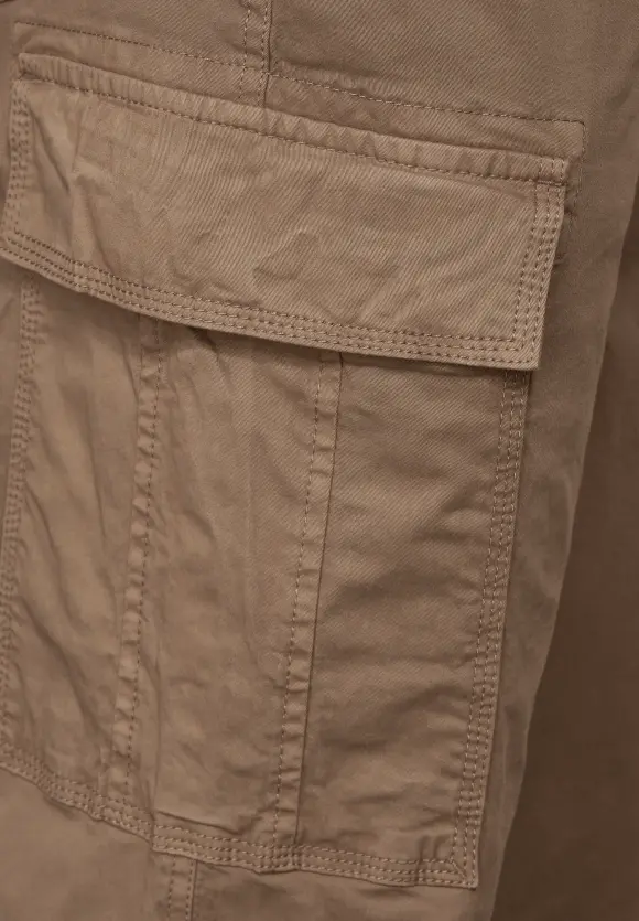 Regular Fit Cargohose - cappuccino beige