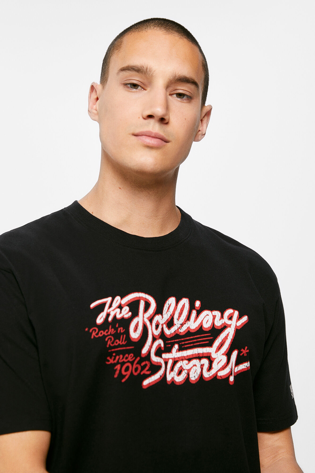 Camiseta Rolling Stones - Preta