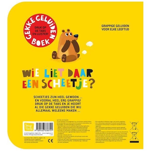 Wie liet daar een scheetje