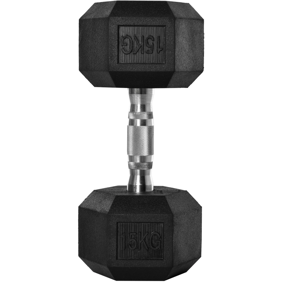 HOMCOM Kurzhantel mit 15 kg schwarz, silber